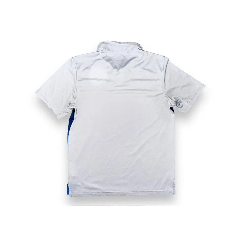 FB1‎ Adidas Climacool 3-Stripes Shoulder Polo Men's Golf Medium Shirt Top